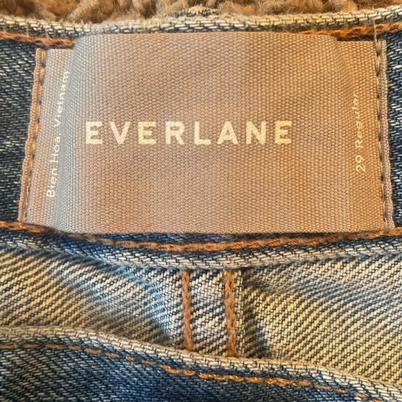 Everlane Boyfriend Jean. Button Fly. New Without Tags. Size 29 Regular. - Picture 2 of 4